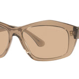 Emporio Armani™ EA4187 506973 55 - Shiny Transparent Brown